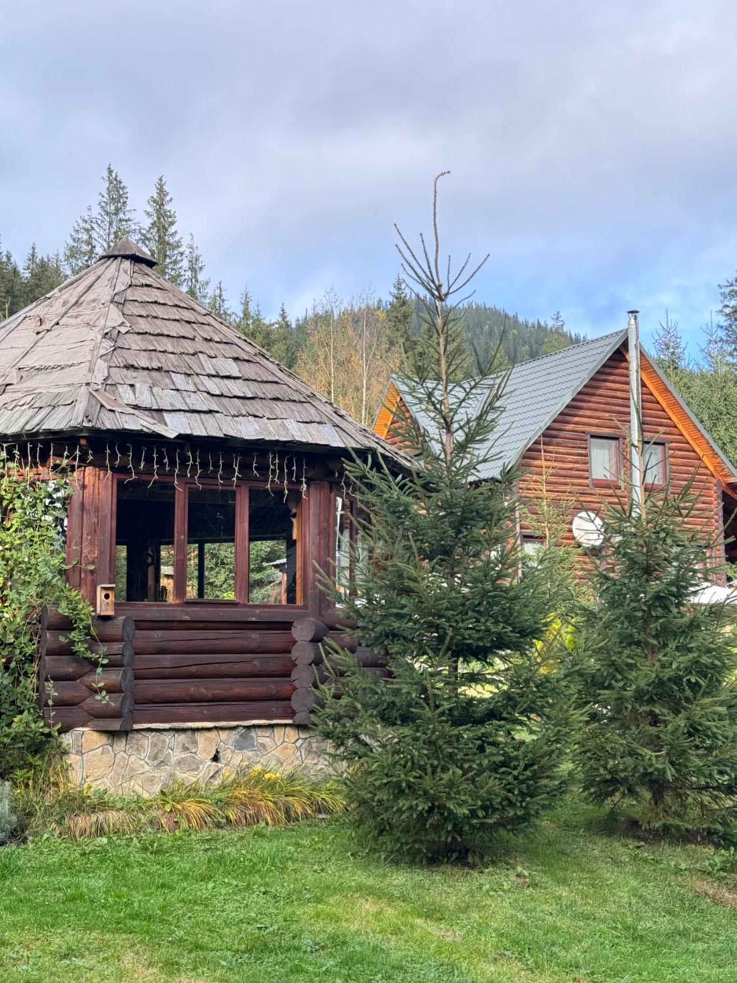 Cottage Lavanda Окремий Котедж З Каміном Буковель Экстерьер фото